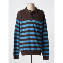 LOUIS VICTOR - Polo marron en coton - Homme - Taille L - Modz