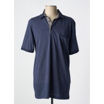 LOUIS VICTOR - Polo bleu en coton - Homme - Taille L - Modz