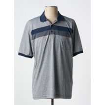 LOUIS VICTOR - Polo gris en polyester - Homme - Taille XL - Modz