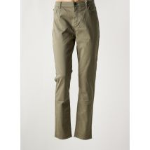 IMPAQT - Pantalon slim vert en polyester - Femme - Taille 50 - Modz