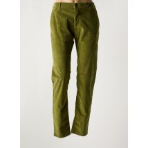 IMPACT - Pantalon slim vert en coton - Femme - Taille 46 - Modz
