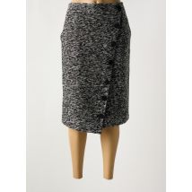 MARBLE - Jupe mi-longue noir en polyester - Femme - Taille 44 - Modz