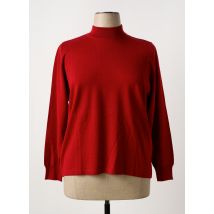 FIL & MAILLE - Pull rouge en acrylique - Femme - Taille 52 - Modz