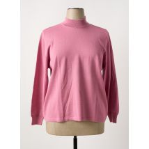 FIL & MAILLE - Pull rose en acrylique - Femme - Taille 50 - Modz