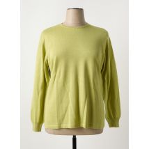 FIL & MAILLE - Pull vert en laine - Femme - Taille 50 - Modz