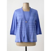 HENRY & JULIETTE - Pull bleu en acrylique - Femme - Taille 50 - Modz