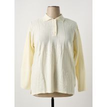 ELISABETH. B - Pull beige en acrylique - Femme - Taille 50 - Modz