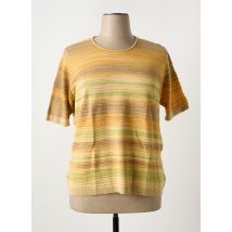 FILEUSE D'ARVOR - Pull jaune en coton - Femme - Taille 48 - Modz