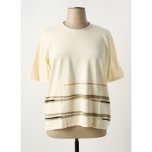 FILEUSE D'ARVOR - Pull beige en coton - Femme - Taille 50 - Modz