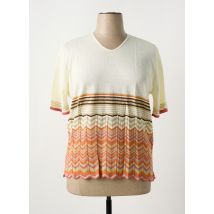 FILEUSE D'ARVOR - Pull beige en acrylique - Femme - Taille 48 - Modz