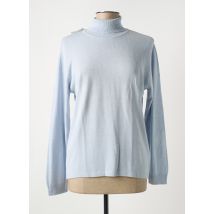 DUSEN - Pull col roulé bleu en viscose - Femme - Taille 48 - Modz