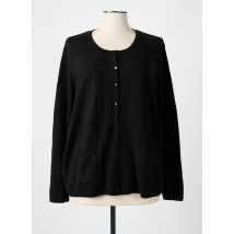CASHMERE FEELING - Gilet manches longues noir en acrylique - Femme - Taille 42 - Modz
