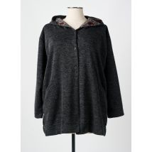 FRANCK ANNA - Veste casual gris en polyester - Femme - Taille 44 - Modz