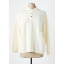 ATLANTA - Pull beige en acrylique - Femme - Taille 48 - Modz