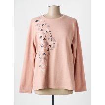 I.ODENA - Pull rose en polyester - Femme - Taille 44 - Modz