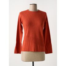 FILEUSE D'ARVOR - Pull orange en acrylique - Femme - Taille 36 - Modz