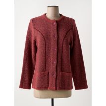 I.ODENA - Gilet manches longues rose en acrylique - Femme - Taille 44 - Modz