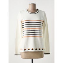 TELMAIL - Pull beige en viscose - Femme - Taille 40 - Modz