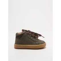 BABYBOTTE - Baskets vert en cuir - Garçon - Taille 21 - Modz