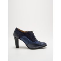 GADEA - Bottines/Boots bleu en cuir - Femme - Taille 37 - Modz