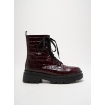IMPICCI - Bottines/Boots rouge en cuir - Femme - Taille 38 - Modz