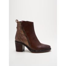 LA VIE EST BELLE - Bottines/Boots marron en cuir - Femme - Taille 40 - Modz