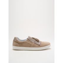 MYMA - Slip ons beige en cuir - Femme - Taille 40 - Modz