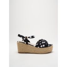 CASSIS COTE D'AZUR - Espadrilles noir en textile - Femme - Taille 41 - Modz