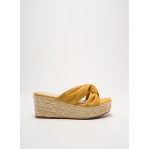 CASSIS COTE D'AZUR - Chaussures bâteau jaune en textile - Femme - Taille 38 - Modz