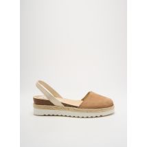 RIA MENORCA - Sandales/Nu pieds beige en cuir - Femme - Taille 40 - Modz
