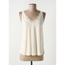 LOLA ESPELETA - Débardeur beige en viscose - Femme - Taille 34 - Modz