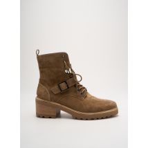MAM'ZELLE - Bottines/Boots beige en cuir - Femme - Taille 39 - Modz