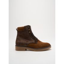 MKD - Bottines/Boots marron en cuir - Femme - Taille 37 - Modz