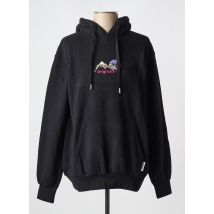 JACK & JONES - Sweat-shirt à capuche noir en coton - Homme - Taille XL - Modz