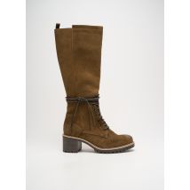 MKD - Bottes vert en cuir - Femme - Taille 37 - Modz