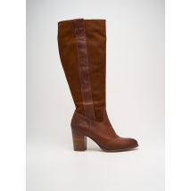 FELMINI - Bottes marron en cuir - Femme - Taille 39 - Modz