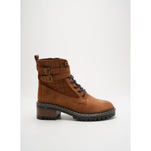ELUE PAR NOUS - Bottines/Boots marron en cuir - Femme - Taille 39 - Modz