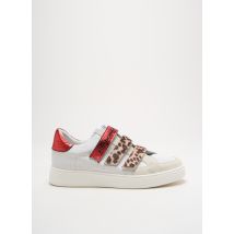 VADDIA - Baskets rouge en cuir - Femme - Taille 36 - Modz