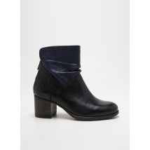CASTA - Bottines/Boots bleu en cuir - Femme - Taille 39 - Modz
