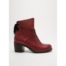 CASTA - Bottines/Boots violet en cuir - Femme - Taille 39 - Modz