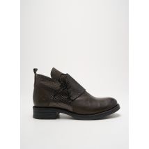 CASTA - Bottines/Boots vert en cuir - Femme - Taille 40 - Modz