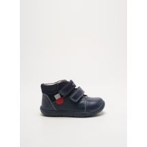 GEOX - Baskets bleu en cuir - Garçon - Taille 22 - Modz