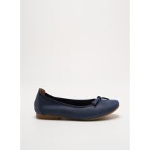 BELLAMY - Ballerines bleu en cuir - Fille - Taille 30 - Modz