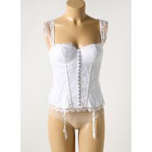 RAVAGE - Corset blanc en polyamide - Femme - Taille 42 - Modz