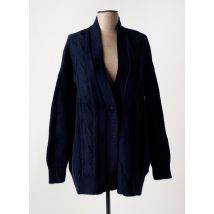 ESPRIT DE LA MER - Gilet manches longues bleu en acrylique - Femme - Taille 46 - Modz