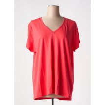 ESPRIT DE LA MER - T-shirt rouge en coton - Femme - Taille 46 - Modz