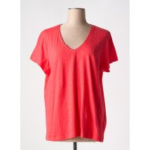 ESPRIT DE LA MER - T-shirt rouge en coton - Femme - Taille 46 - Modz