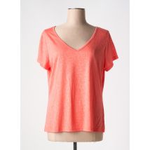 ESPRIT DE LA MER - T-shirt orange en polyester - Femme - Taille 48 - Modz