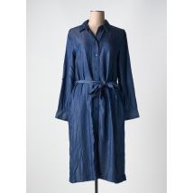 CECIL - Robe mi-longue bleu en lyocell - Femme - Taille 42 - Modz