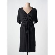 ESPRIT DE LA MER - Robe mi-longue noir en viscose - Femme - Taille 38 - Modz